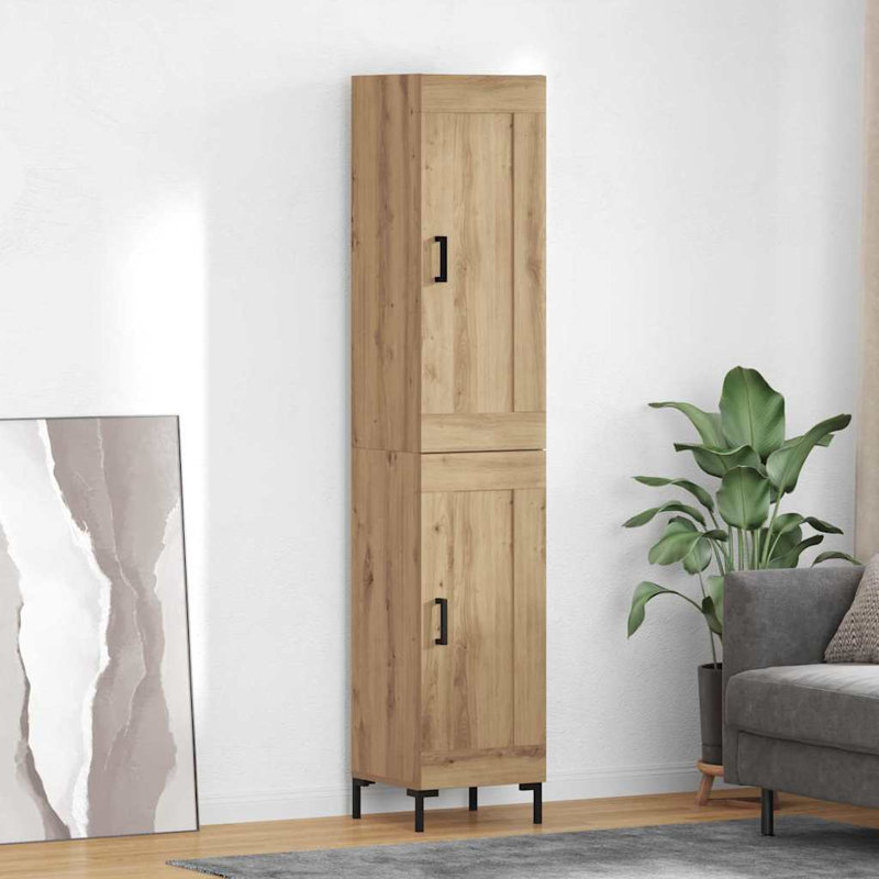 34.5cm Sideboard, Artisan Oak