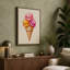 Rainbow Ice Cream Modern - Wrapped Canvas-252204437-252204440