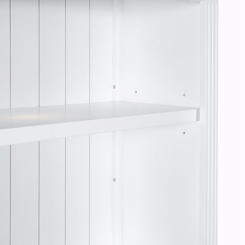 Modern Bookcase with 3 Drawer and Open Shelves