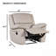 Fauteuil inclinable transitionnel blanc cassé-1671450905
