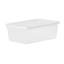 IRIS Bacs de rangement en plastique transparent de 6 litres avec couvercles, empilables, transparents, ensemble de 8