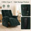 Fauteuils inclinables électriques modernes avec poche de rangement, chenille, confort réglable-1676117365