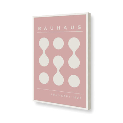 Impression sur roulettes rose Bauhaus Flow II