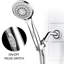 Pomme de douche portative pour le luxe