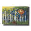 Aaraya Morning Glories On The Fence On Canvas par Carol Rowan, reproduction-459936667