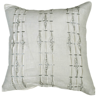 Lino Square Linen Pillow Cover and Insert