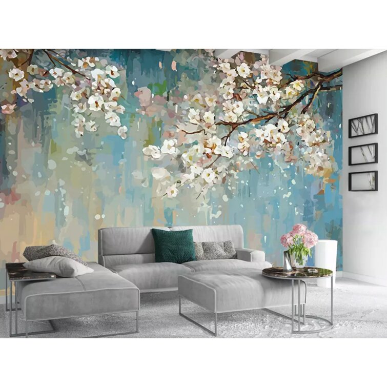 Peel & Stick Floral Wall Mural