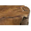 Chunk Teak Side Table Round