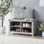 8 Pair Shoe Storage Bench