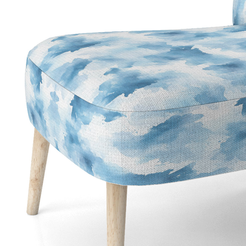 Chaise d'appoint Abstract - Blue Mist, Chaise d'appoint sans accoudoirs