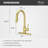 Stellen Pull Down Single Handle Kitchen Faucet-40841426