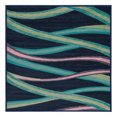 Tapis gris lavable à la machine