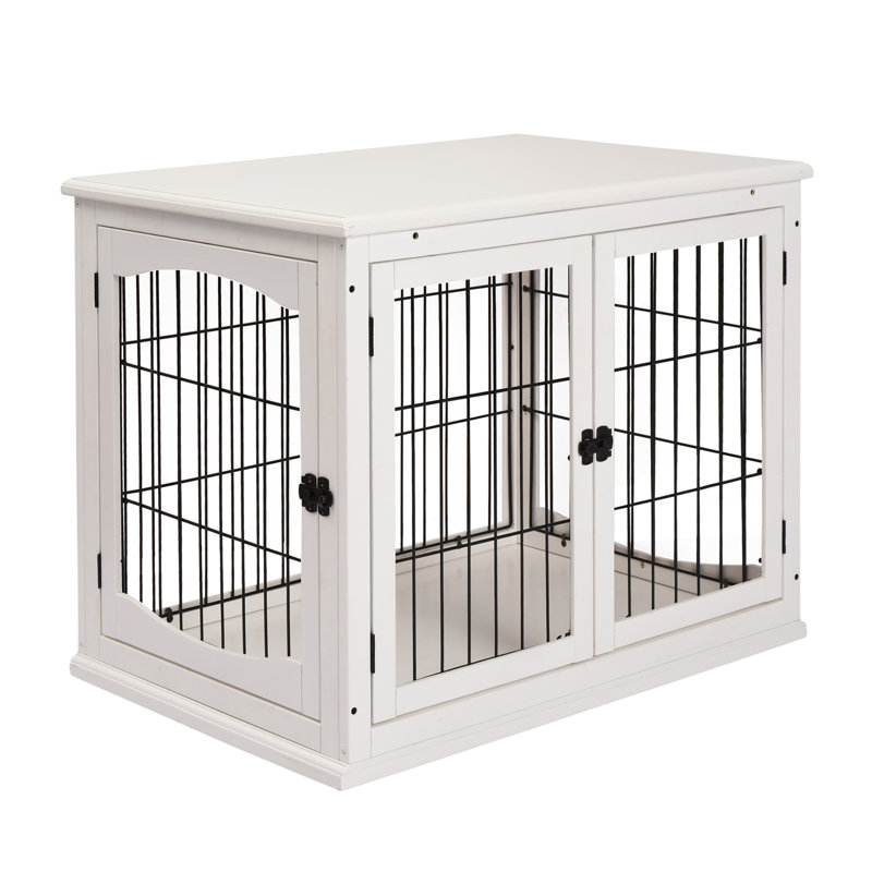Brice Pet Cage, White