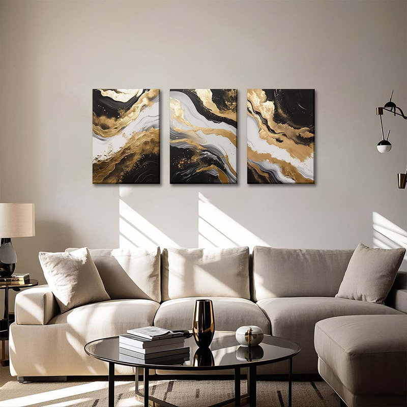 3 Piece Wrapped Canvas Print