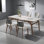 Italian style simple modern dining table sets.