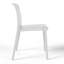 Chaise de salle à manger d'extérieur empilable-1854676830