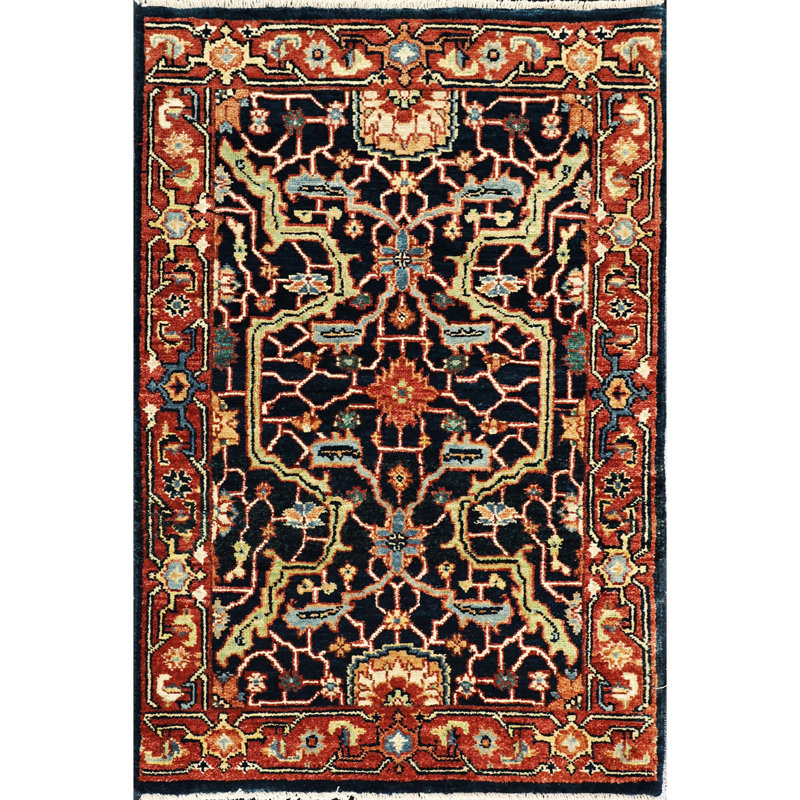 Handmade Wool Oriental Area Rug