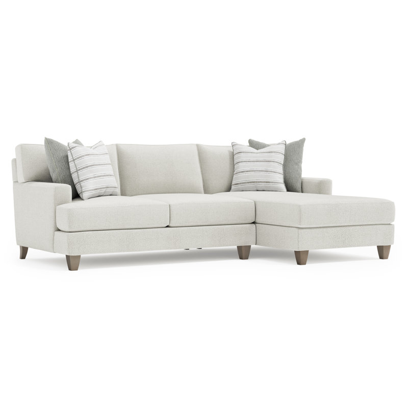 Bernhardt Mila 2-Piece Right Facing Fabric Sectional, null, null