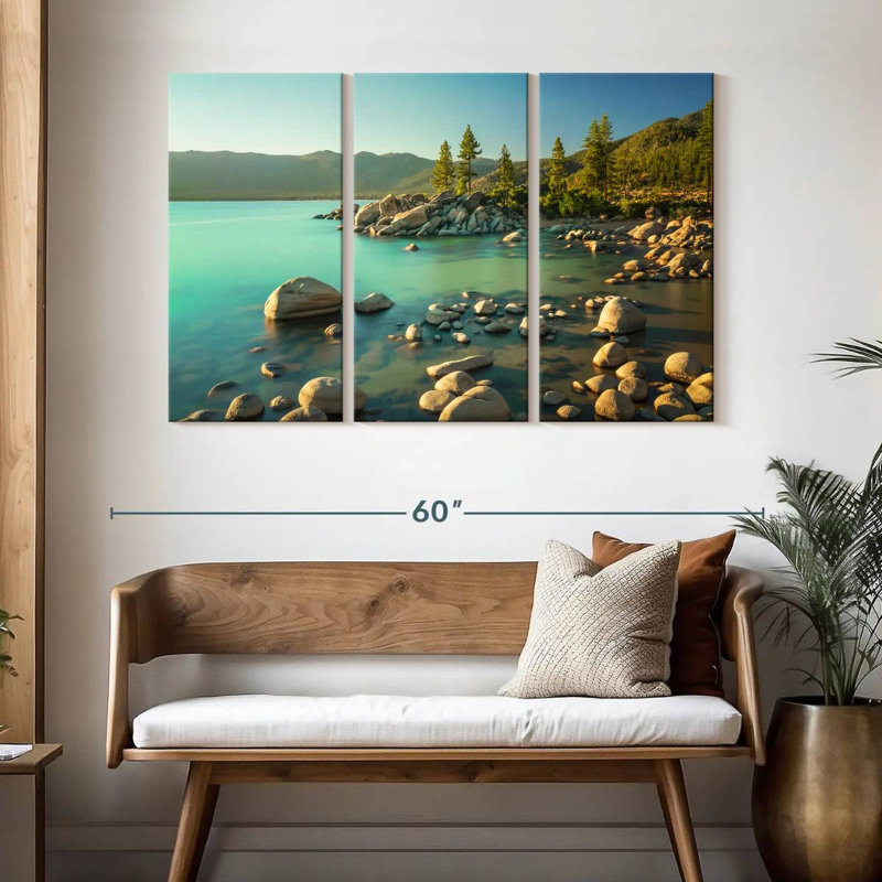 Pins d'Alvord au lac Tahoe, H 32 po x l 50 po