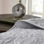 Literie pour courtepointe réversible grise double / grand - Coton prélavé pour un nouveau départ matelassé Décoration de chambre charmante Hygiénique propre-120944960-120944962