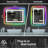 Gaulrapp Anti-Fog RGB Backlit & LED Frontlit Bathroom / Vanity Mirror with Tempered Glass & ETL-294742904