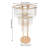 3-Tier Crystal Flower Stand For Wedding