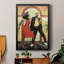 «Night Out I», toile encadrée de qualité supérieure - prête à être accrochée-97199244-97199246