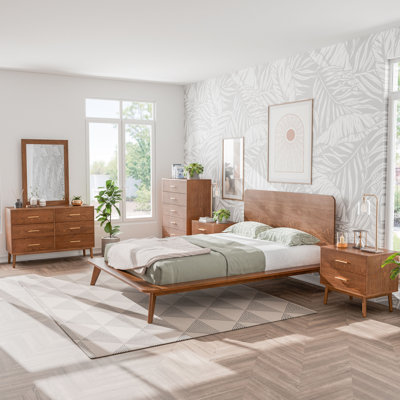 Nevio 6-Piece Platform Bedroom Set