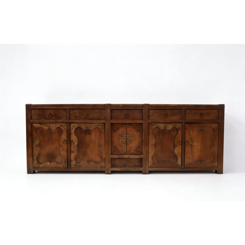 Rustic 17th Century Elm Sideboard
