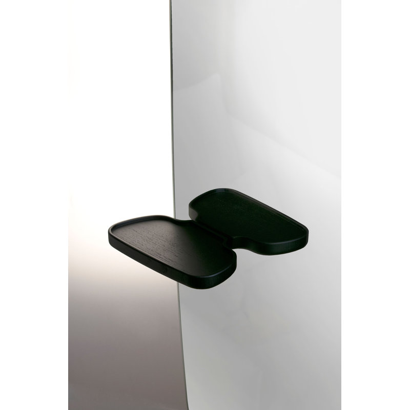 Elongated Mirror, Black