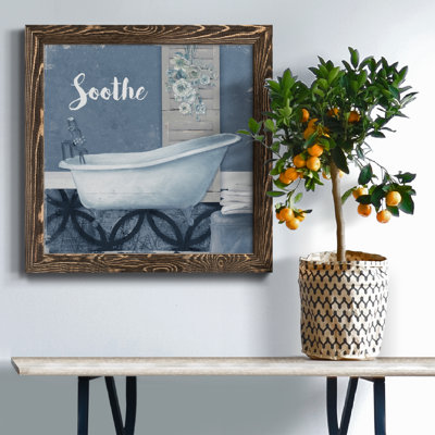 Soothe - Peinture sur toile encadrée