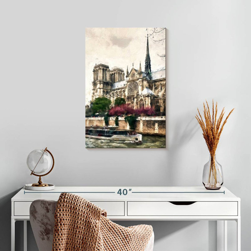 Hannes Notre Dame River, 24" H x 16" W