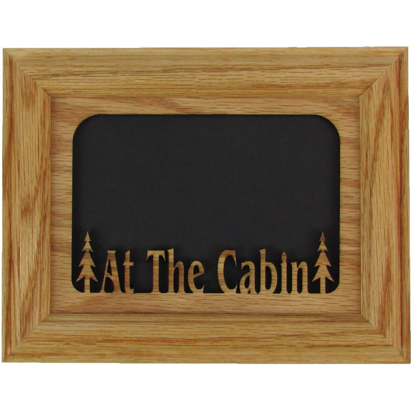 Oak Solid Wood Picture Frame with Mat