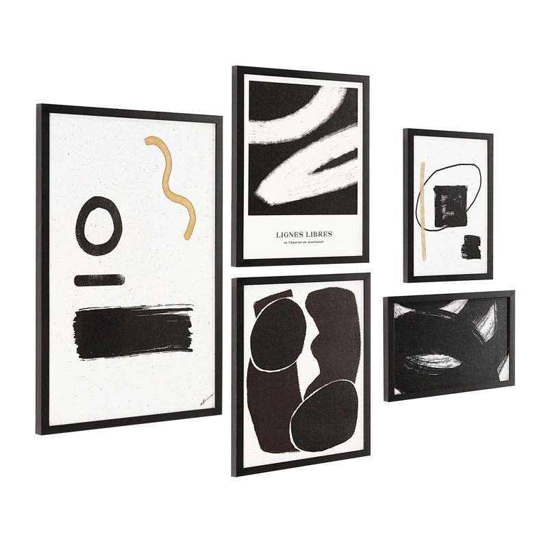 5 Piece Art Print