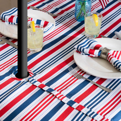 Risa Outdoor Zipper Umbrella Tablecloth