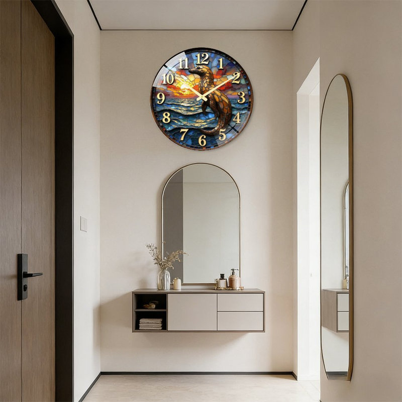 Horloge murale 24 po