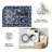 1PC Vintage Navy Blue & White Floral Tree of Life Chinoiserie Botanical area rugs, Soft and Comfortable, easy-to-maintain, machine washable Indoor floor mat, suitable for living room, bedroom, dining room, entryway, kitchen, Home Decor, Outdoor Decor-724959659
