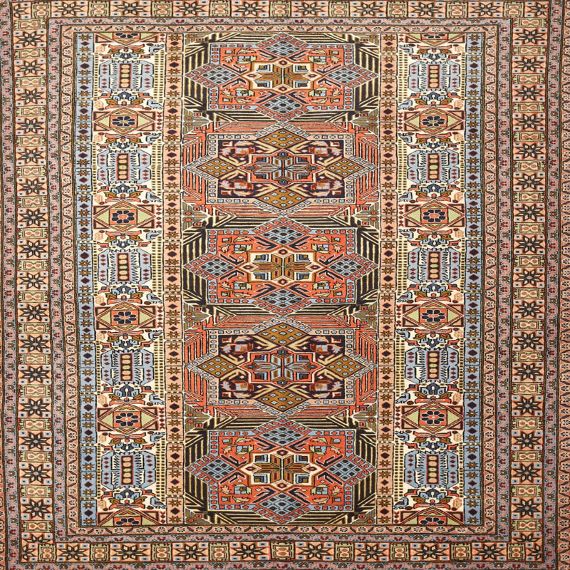 Ruven Oriental Indoor Rug, Square 3'