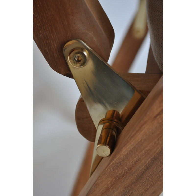 Folding Teak Patio Dining ArmChair