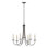 Simple Sweep 6-Light Candle Style Classic/Traditional Chandelier