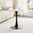 Round Dining Table, 23.6" Circle Tulip Table With Thickened Tabletop & Metal Pedestal, Mid Century Modern Bistro Table For Kitchen, Small Places, Living Room, Cafe-2127144404-2127144406-2127144400