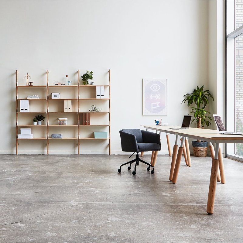 Branch 3 - Shelving Unit, Black/Blonde