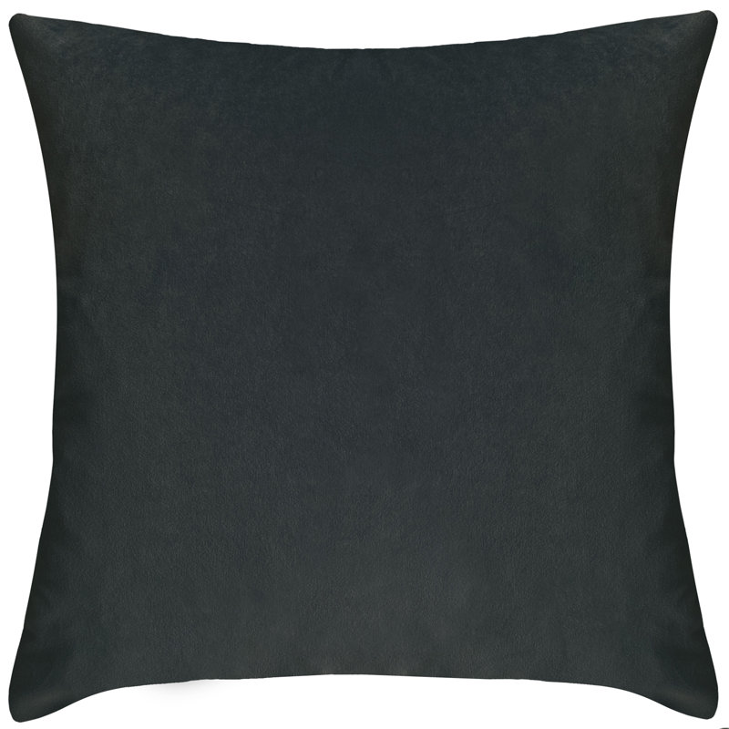 Square Cushion Cover, Black