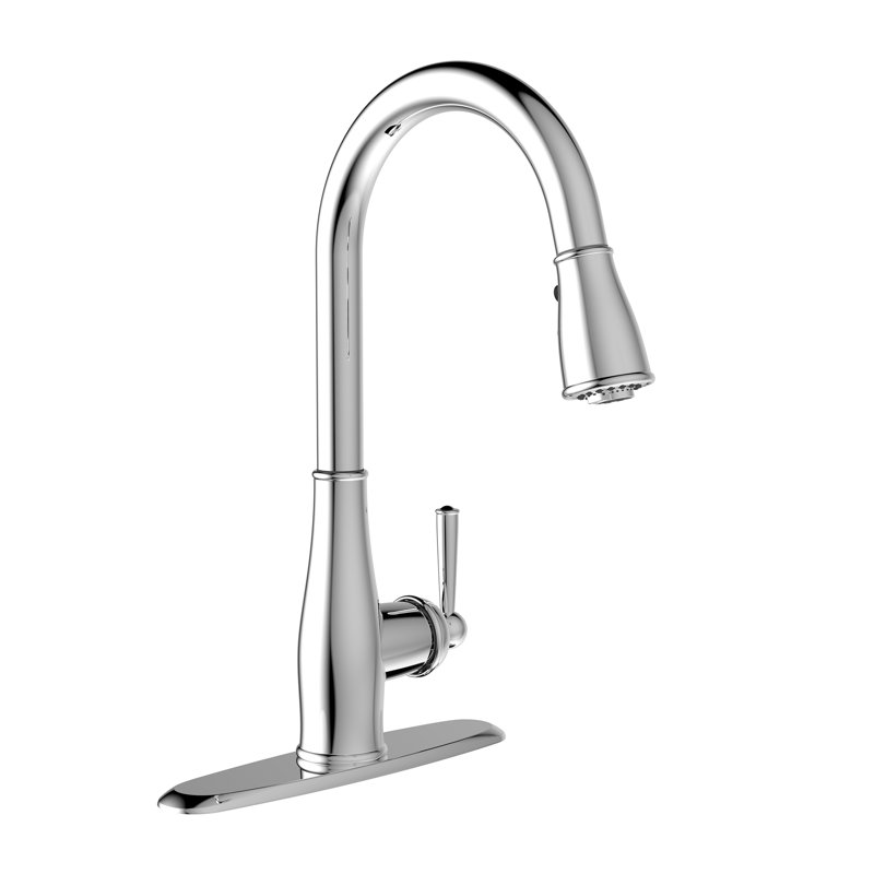 Robinet de cuisine à poignée simple Belanger, Chrome poli