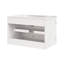 Meuble-lavabo mural 30 po avec lavabo en marbre Zia-111150385