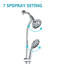 Pomme de douche double à jet de pluie-70532762