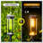 Solar Powered Integrated LED Metal Outdoor Floor Lamp
