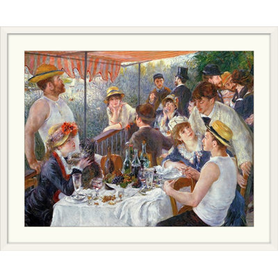 Le déjeuner du canotier, 1881 par Pierre-Auguste Renoir - reproduction imprimée