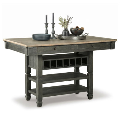 Krout Solid Wood Base Dining Table