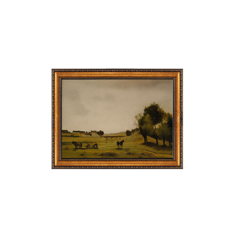 Elegant Framed Canvas Painting, 27.6 x 39.4 inches | 50% Polystyrene / 50% Canvas Polyester Fabric, Thickness: 1.2 inches | Stunning Digital Printing, Ready to Hang for Home Decor, Perfect for Living Room & Office
